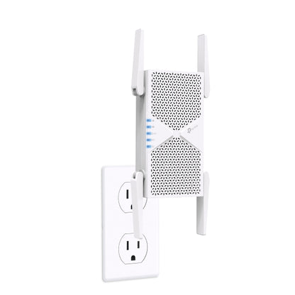 TP-Link RE405BE BE6500 Dual-Band Wi-Fi 7 Range Extender with BE6500 speeds, MLO, 160MHz, 4× anten... - Image 3