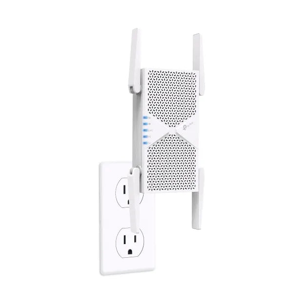 TP-Link RE405BE BE6500 Dual-Band Wi-Fi 7 Range Extender with BE6500 speeds, MLO, 160MHz, 4× anten... - Image 3