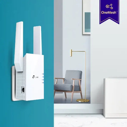 TP-Link RE605X AX1800 Wi-Fi Range Extender 574Mbps@2.4GHz 1201Mbps@5GHz  1x1GBps WPS 2xAntenna 2x... - Image 4