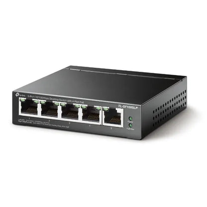 TP-Link TL-SF1005LP 5-Port 10/100Mbps Desktop Switch with 4-Port PoE 41W IEEE 802.3af compliant 1... - Image 3