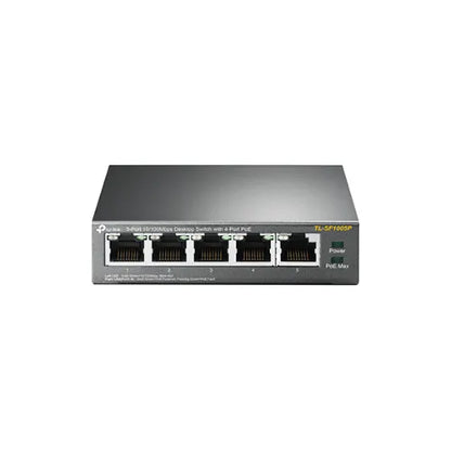 (CH)TP-Link TL-SF1005P 5-Port 10/100Mbps Desktop Switch with 4-Port PoE 67W IEEE 802.3af complian... - Image 2