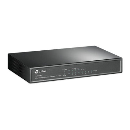 TP-Link TL-SF1008P 8-Port 10/100Mbps Desktop Unmanaged Switch 4-Port PoE 57W IEEE 802.3af, Fanless