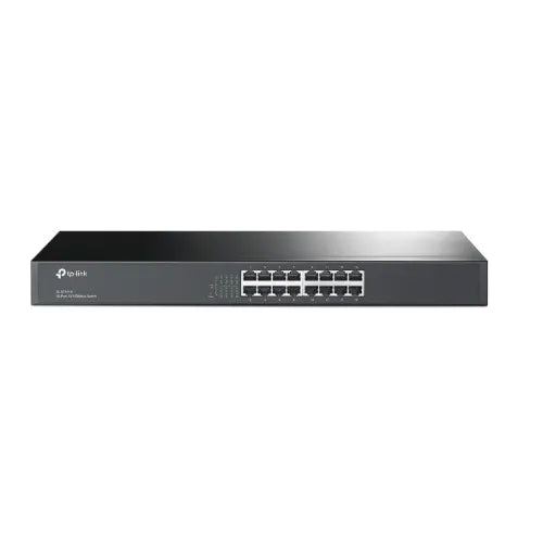 (CH)TP-Link TL-SF1016 16-port 10/100M Switch, 16 10/100M RJ45 ports, 1U 19-inch rack-mountable st...