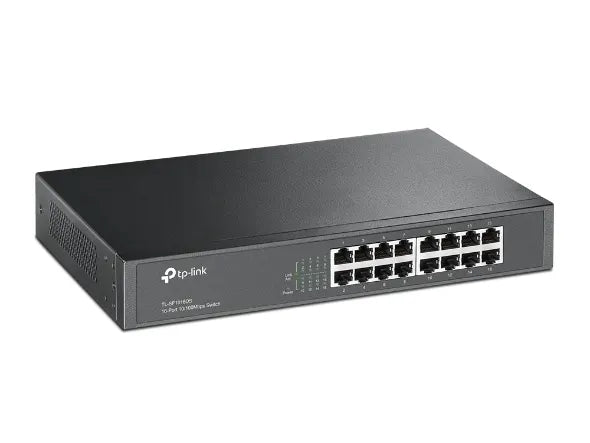 (E)(CH)TP-Link TL-SF1016DS 16-Port 10/100Mbps Smart Switch or wall-mounting design Plug and play... - Image 2