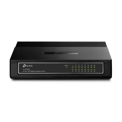 (E)(CH)TP-Link TL-SF1016D 16-Port 10/100Mbps Desktop Switch or wall-mounting design Plug and play... - Image 2