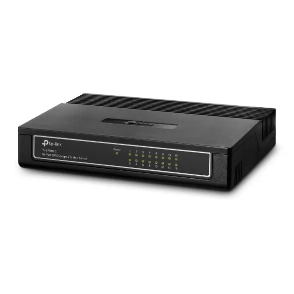 (E)(CH)TP-Link TL-SF1016D 16-Port 10/100Mbps Desktop Switch or wall-mounting design Plug and play... - Image 3