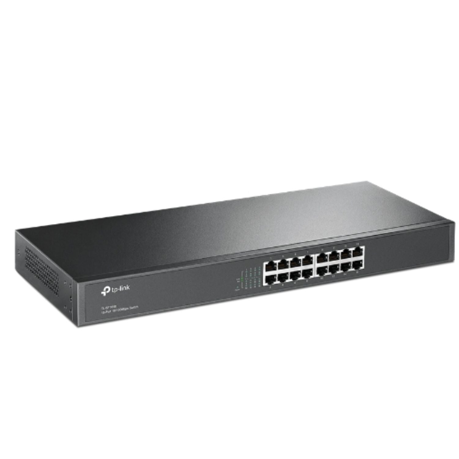 TP-Link TL-SF1016 16-port 10/100M Switch, 16 10/100M RJ45 ports, 1U 19-inch rack-mountable steel... - Image 2