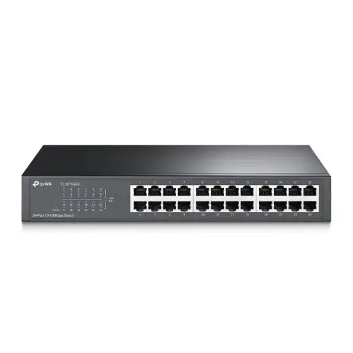 (CH)TP-Link TL-SF1024D 24-Port 10/100Mbps Rackmount Unmanaged Switch energy-efficient Supports MA... - Image 2