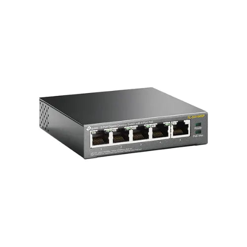 (CH)TP-Link TL-SG1005P 5-Port Gigabit Desktop Switch with 4-Port PoE, 5 Gigabit RJ45 ports includ... - Image 3