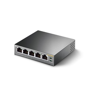 TP-Link TL-SG1005P 5-Port Gigabit Desktop Switch with 4-Port PoE, 5 Gigabit RJ45 ports including... - Image 4