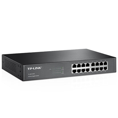 TP-Link TL-SG1016D 16-Port Gigabit Desktop/Rackmount Unmanaged Switch Energy-efficient Supports M... - Image 2