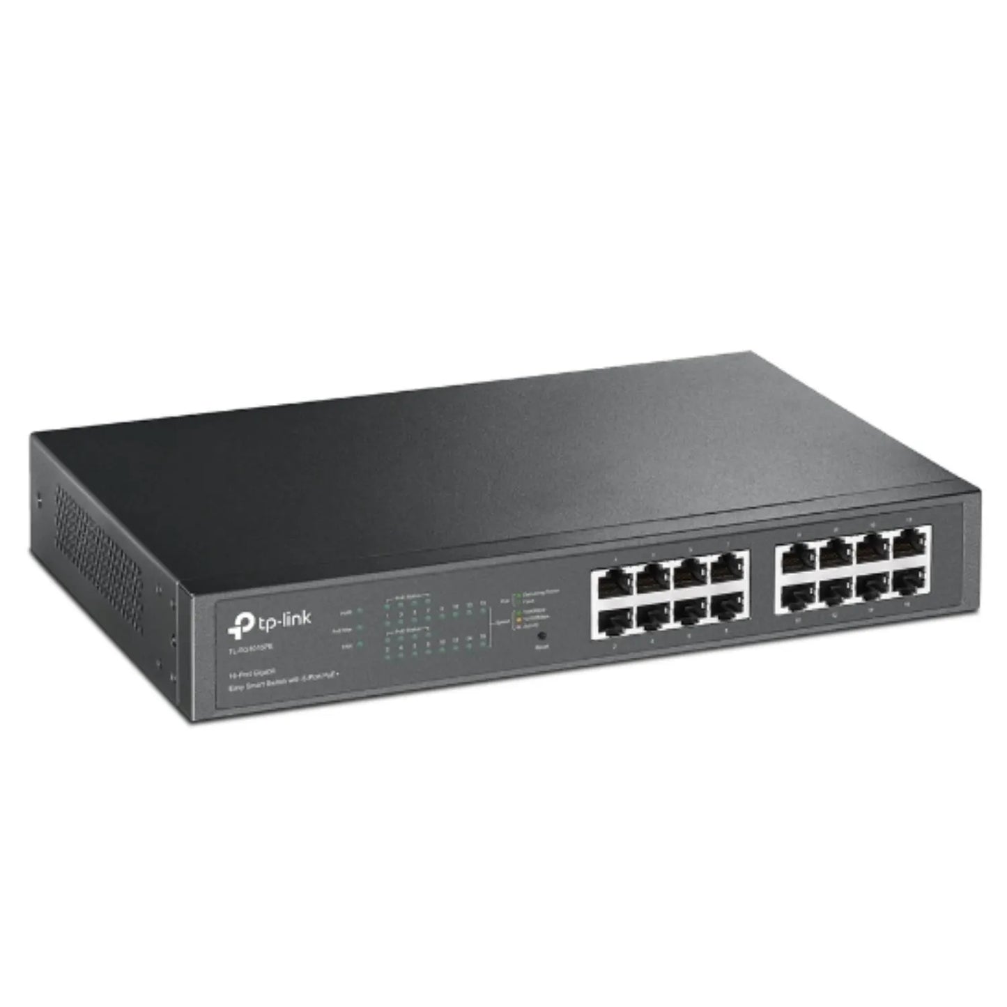 TP-Link TL-SG1016PE 16-Port Gigabit Easy Smart Switch 8-Port PoE+ Rack Mountable/Desktop, 32Gbps... - Image 2