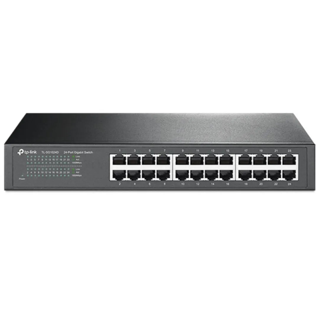 TP-Link TL-SG1024D 24-Port Gigabit Desktop/Rackmount Unmanaged Switch energy-efficient Supports M... - Image 4