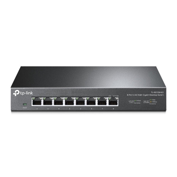 TP-Link TL-SG108-M2 8-Port 2.5G Desktop Switch, Up To 40G Switching Capacity, Connects 2.5G NAS/S... - Image 2