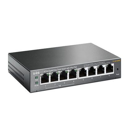 TP-Link TL-SG108PE 8-Port Gigabit Easy Smart Switch with 4-Port PoE, 55W IEEE 802.3af, Fanless, V... - Image 2