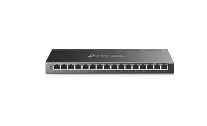 TP-Link TL-SG116P 16-Port Gigabit Desktop Switch with 16-Port PoE+, Up to 250 m, Isolation Mode,...