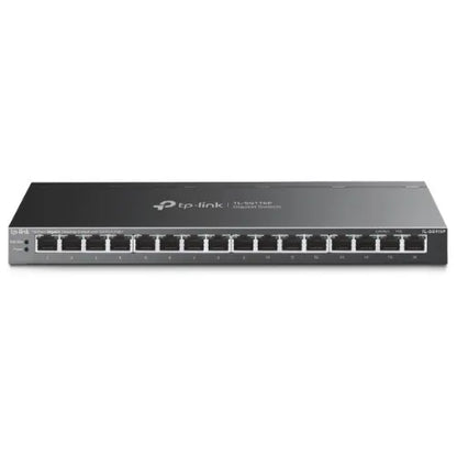 TP-Link TL-SG116P 16-Port Gigabit Desktop Switch with 16-Port PoE+, Up to 250 m, Isolation Mode,...