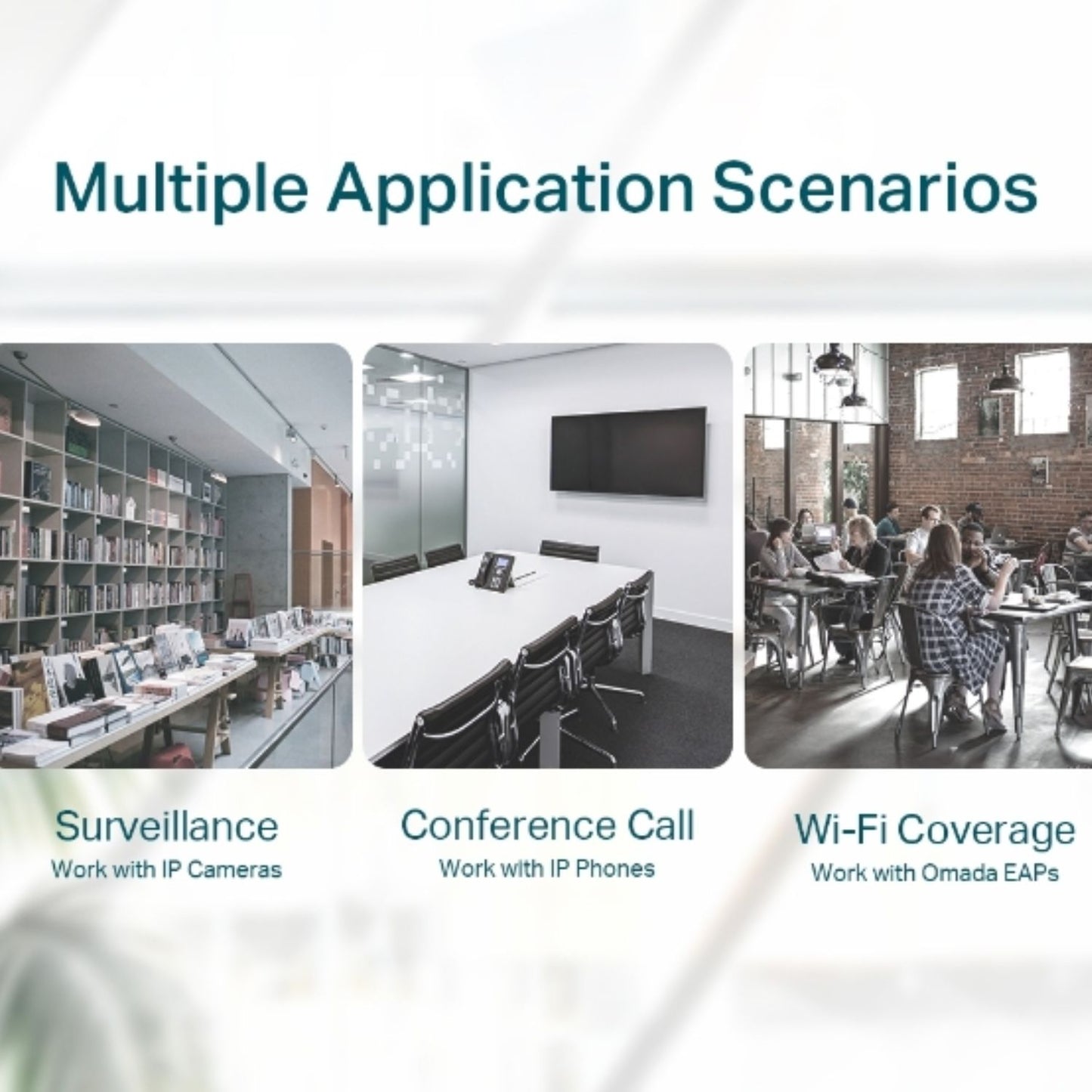 TP-Link TL-SG116P 16-Port Gigabit Desktop Switch with 16-Port PoE+, Up to 250 m, Isolation Mode,... - Image 2