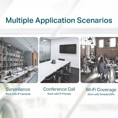 TP-Link TL-SG116P 16-Port Gigabit Desktop Switch with 16-Port PoE+, Up to 250 m, Isolation Mode,... - Image 2