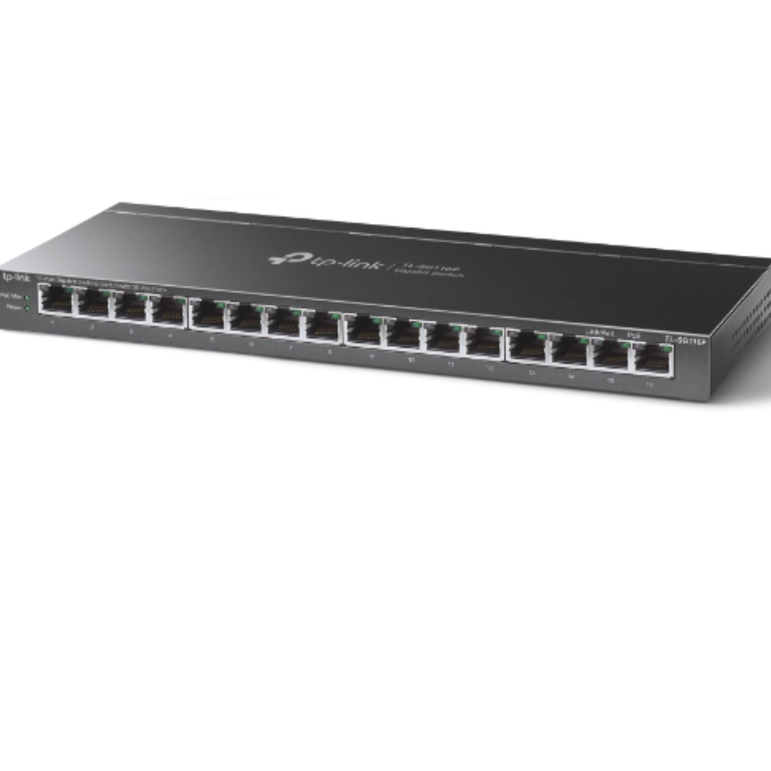 TP-Link TL-SG116P 16-Port Gigabit Desktop Switch with 16-Port PoE+, Up to 250 m, Isolation Mode,... - Image 3