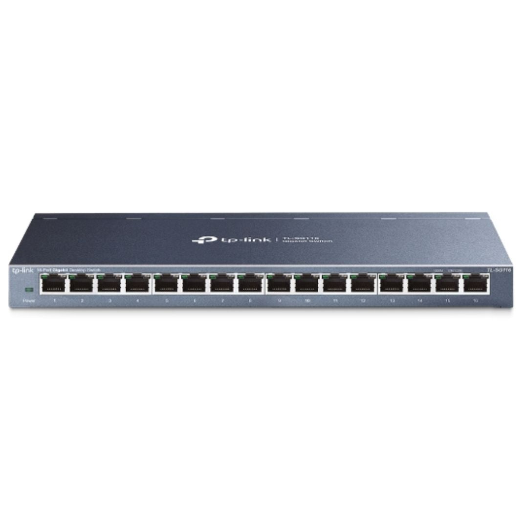 TP-Link TL-SG116 16-Port Gigabit Unmanaged Desktop/Wall Mounting Switch 32Gbps Capacity 23.81Mpps... - Image 3