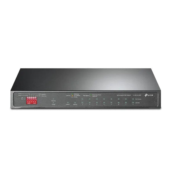 TP-Link TL-SG1210MP 10-Port Gigabit Desktop Switch with 8-Port PoE+PORT: 8× Gigabit PoE+ Ports, 2... - Image 2
