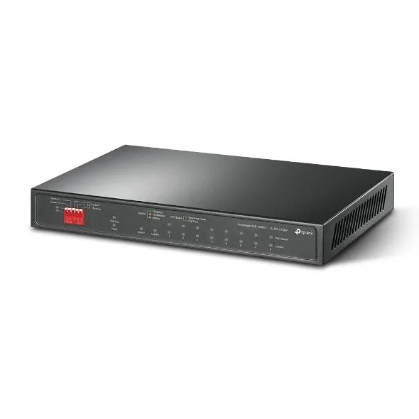 TP-Link TL-SG1210MP 10-Port Gigabit Desktop Switch with 8-Port PoE+PORT: 8× Gigabit PoE+ Ports, 2... - Image 3
