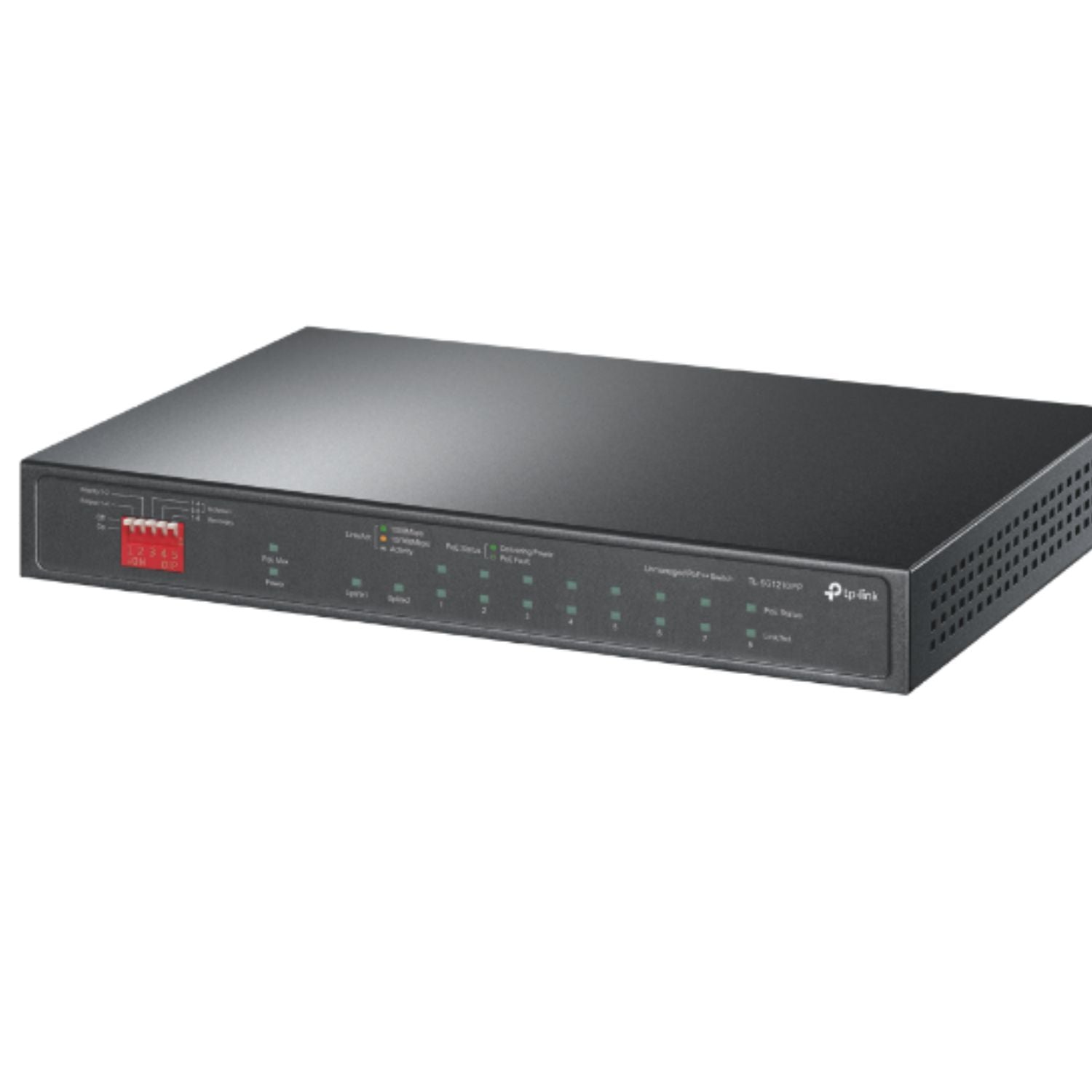 TP-Link TL-SG1210PP 10-Port Gigabit Desktop Switch with 6-Port PoE+ and 2-Port PoE++ , 9× 10/100/... - Image 2