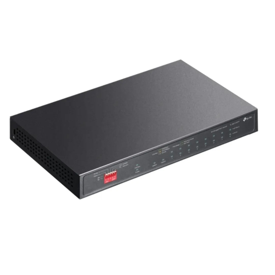 TP-Link TL-SG1210PP 10-Port Gigabit Desktop Switch with 6-Port PoE+ and 2-Port PoE++ , 9× 10/100/... - Image 3