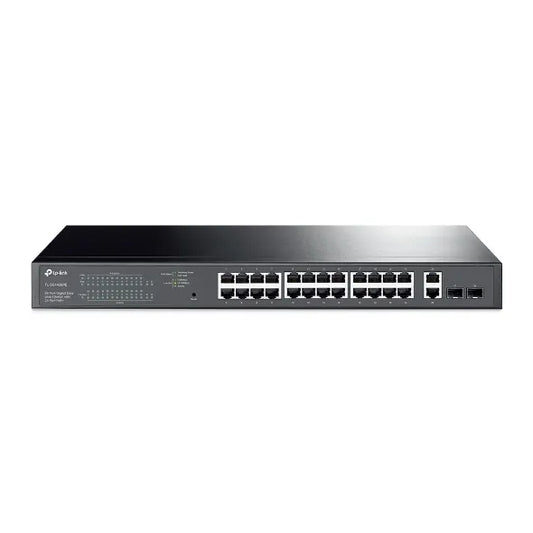 TP-Link TL-SG1428PE 28-Port Gigabit Easy Smart Switch with 24-Port PoE+ 32xVLAN 56Gbps Switching...