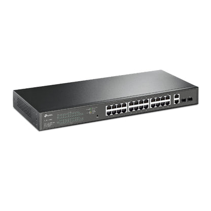 TP-Link TL-SG1428PE 28-Port Gigabit Easy Smart Switch with 24-Port PoE+ 32xVLAN 56Gbps Switching Capacity Rack Mountable