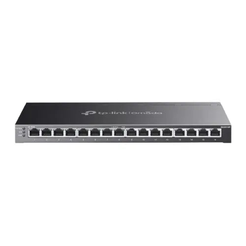 TP-Link SG2016P Omada 16-Port Gigabit Smart Switch with 8-Port PoE+ , Integration with Omada SDN...