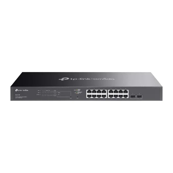 TP-Link SG2218P JetStream 18-Port Gigabit Smart Switch, 16-Port PoE+, Omada SDN, 2x GBit SFP Slot...