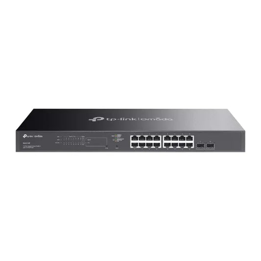 TP-Link SG2218P JetStream 18-Port Gigabit Smart Switch, 16-Port PoE+, Omada SDN, 2x GBit SFP Slot...