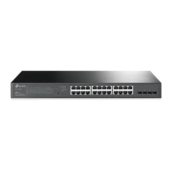 TP-Link SG2428P JetStream 28-Port Gigabit Smart Switch 24-Port PoE+ 4 Gigabit SFP, Omada SDN, 802...