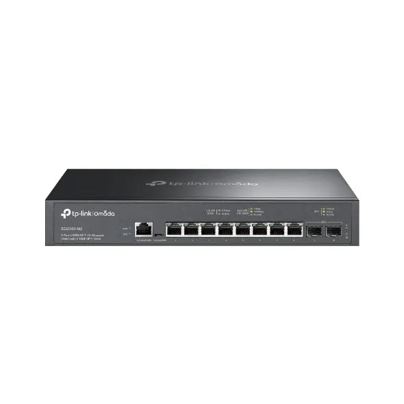 TP-Link SG3210X-M2 Omada 8-Port 2.5GBASE-T L2+ Managed Switch with 2 10GE SFP+ Slots by Omada SDN...