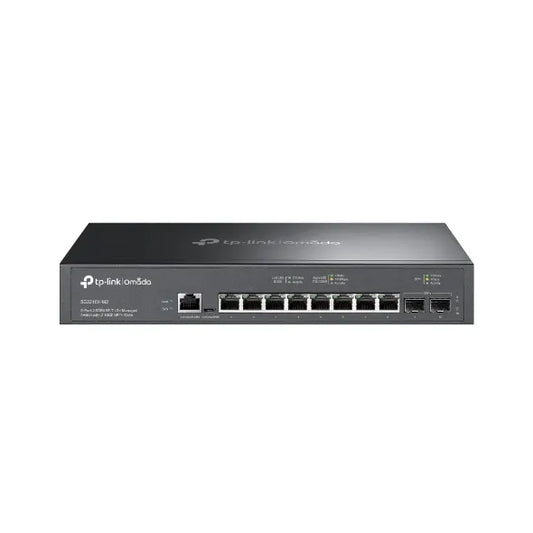 TP-Link SG3210X-M2 Omada 8-Port 2.5GBASE-T L2+ Managed Switch with 2 10GE SFP+ Slots by Omada SDN...