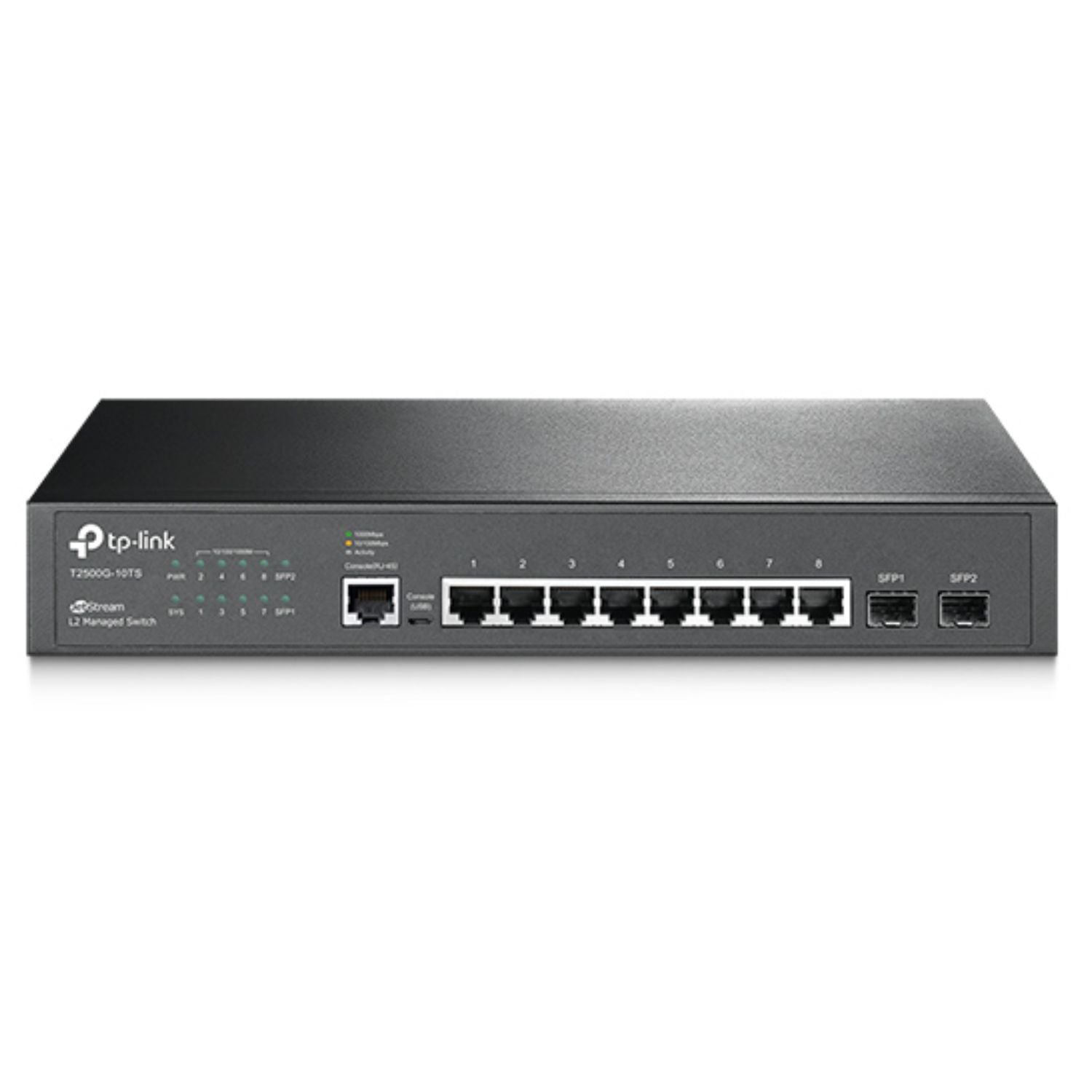 TP-Link SG3210  JetStream 8-Port Gigabit L2 Managed Switch with 2 SFP Slots Omada - Network - SMB - Image 2