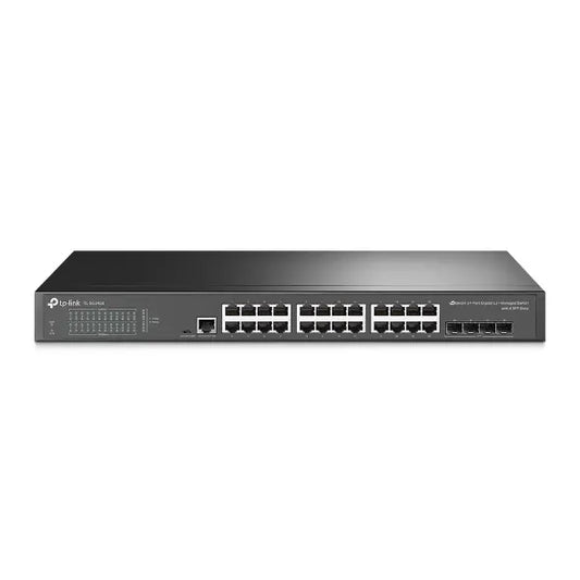 TP-Link SG3428  Omada 24-Port Gigabit L2+ Managed Switch with 4 SFP Slots, Integration with Omada...