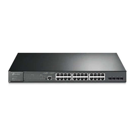 TP-Link SG3428MP Omada 28-Port PoE+ Gigabit L2+ Managed Switch with 4 SFP Slots, Integration with...