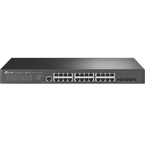 TP-Link SG3428X-M2 Omada 24-Port 2.5GBASE-T L2+ Managed Switch with 4 10GE SFP+ Slots, Integratio...