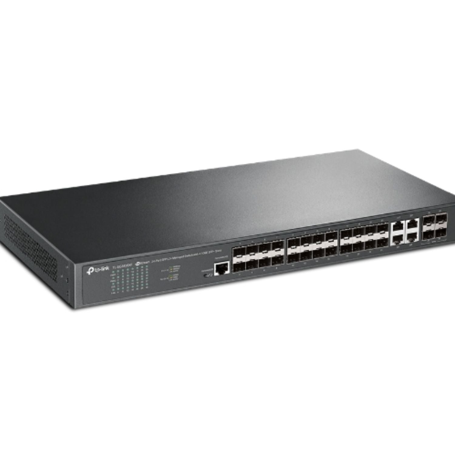 TP-Link SG3428XF Omada 24-Port SFP L2+ Managed Switch with 4 10GE SFP+ Slots, Integration with Om... - Image 3