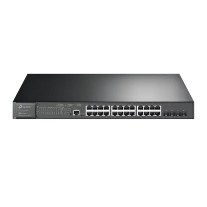 TP-Link SG3428XMP Omada 24-Port PoE+ Gigabit L2+ Managed Switch with 4 10GE SFP+ Slots , Integrat...