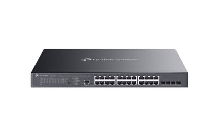 TP-Link SG3428XMPP Omada 24-Port Gigabit and 4-Port 10GE SFP+ L2+ Managed Switch with 16-Port PoE...