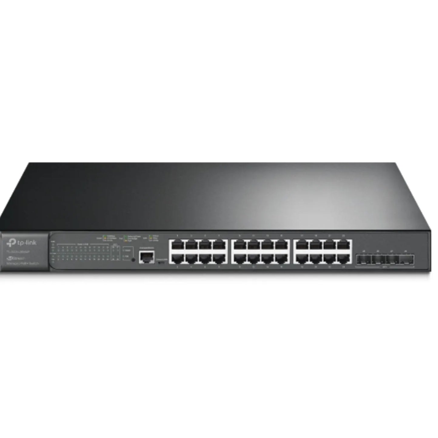 TP-Link SG3428XMP Omada 24-Port PoE+ Gigabit L2+ Managed Switch with 4 10GE SFP+ Slots , Integrat... - Image 2