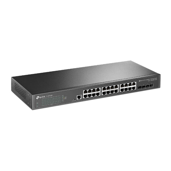TP-Link SG3428X JetStream 24-Port Gigabit L2+ Managed Switch with 4 10GE SFP+ Slots IGMP Snooping... - Image 2