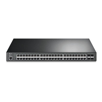 TP-Link SG3452P Omada 52-Port Gigabit L2+ Managed Switch with 48-Port PoE+,  Integration with Oma...
