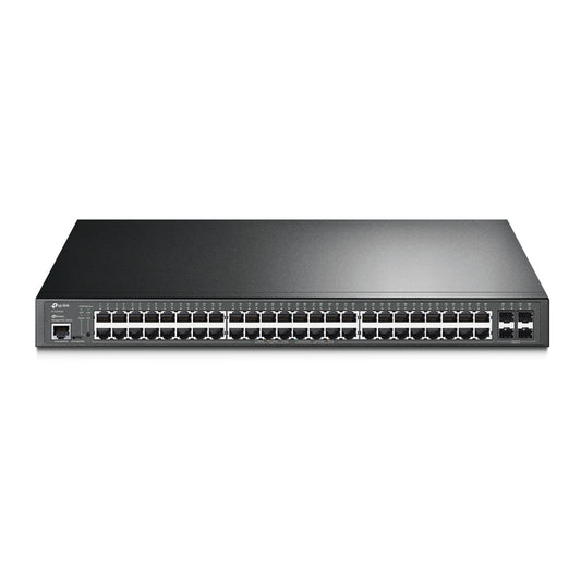 TP-Link SG3452P Omada 52-Port Gigabit L2+ Managed Switch with 48-Port PoE+,  Integration with Oma...