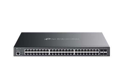 TP-Link SG3452XMPP Omada 48-Port Gigabit and 4-Port 10GE SFP+ L2+ Managed Switch with 40-Port PoE...