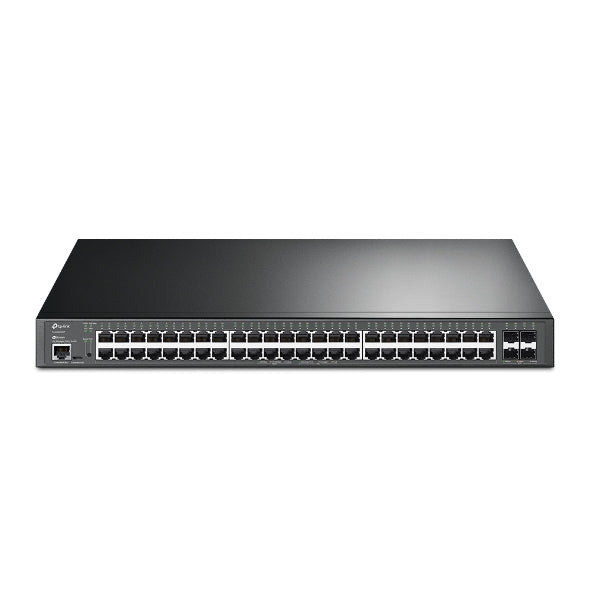 TP-Link SG3452XP Omada 48-Port PoE+ Gigabit L2+ Managed Switch with 4 10GE SFP+ Slots, Integratio...